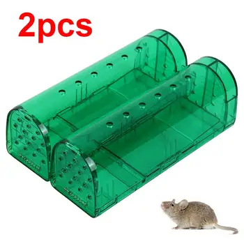 2Pcs/set Humane Mouse Trap No Kill Rodent Catch Live Cage Reusable Traps Pet Child Safe
2Pcs/set Humane Mouse Trap No Kill Rodent Catch Live Cage Reusable Traps Pet Child Safe