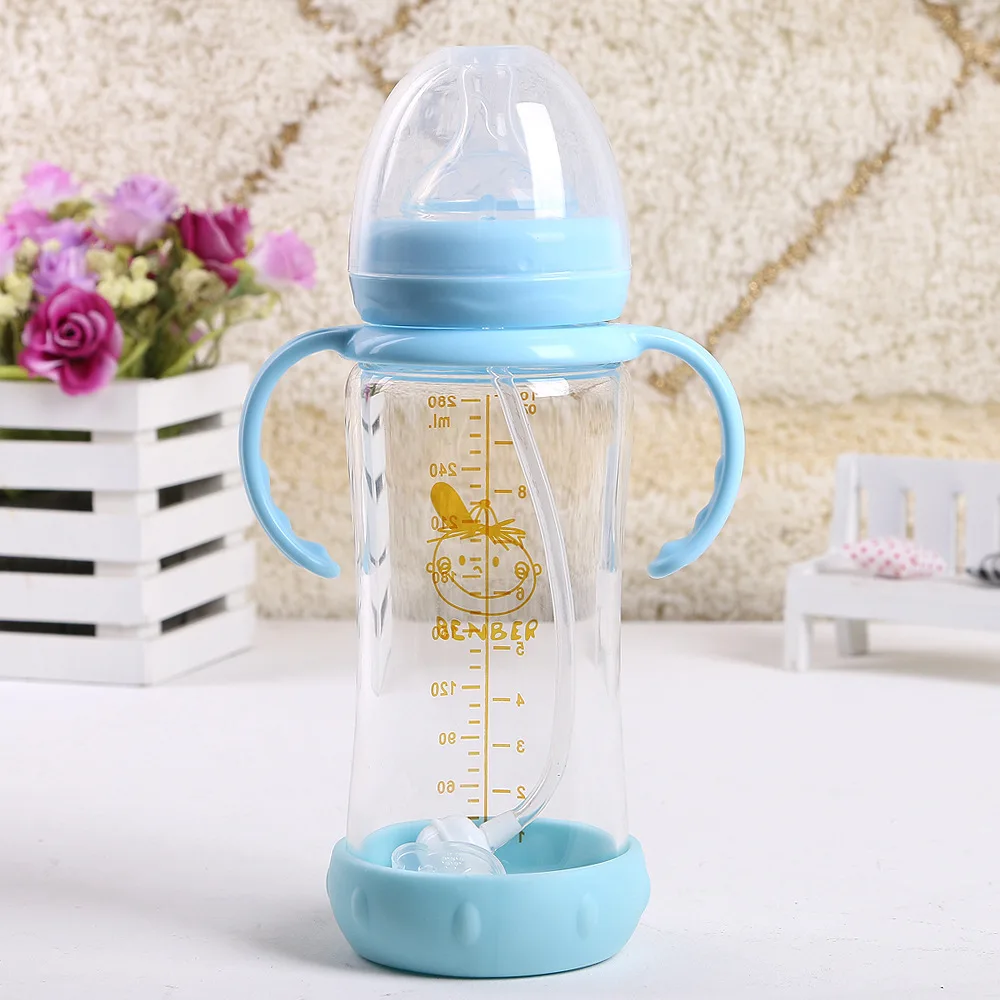 7051 Temperature Glass Automatic Feeding Bottle Infant Wide Aperture Automatic Gourd Glass Feeding Bottles 280ml 7051
7051 Temperature Glass Automatic Feeding Bottle Infant Wide Aperture Automatic Gourd Glass Feeding Bottles 280ml 7051