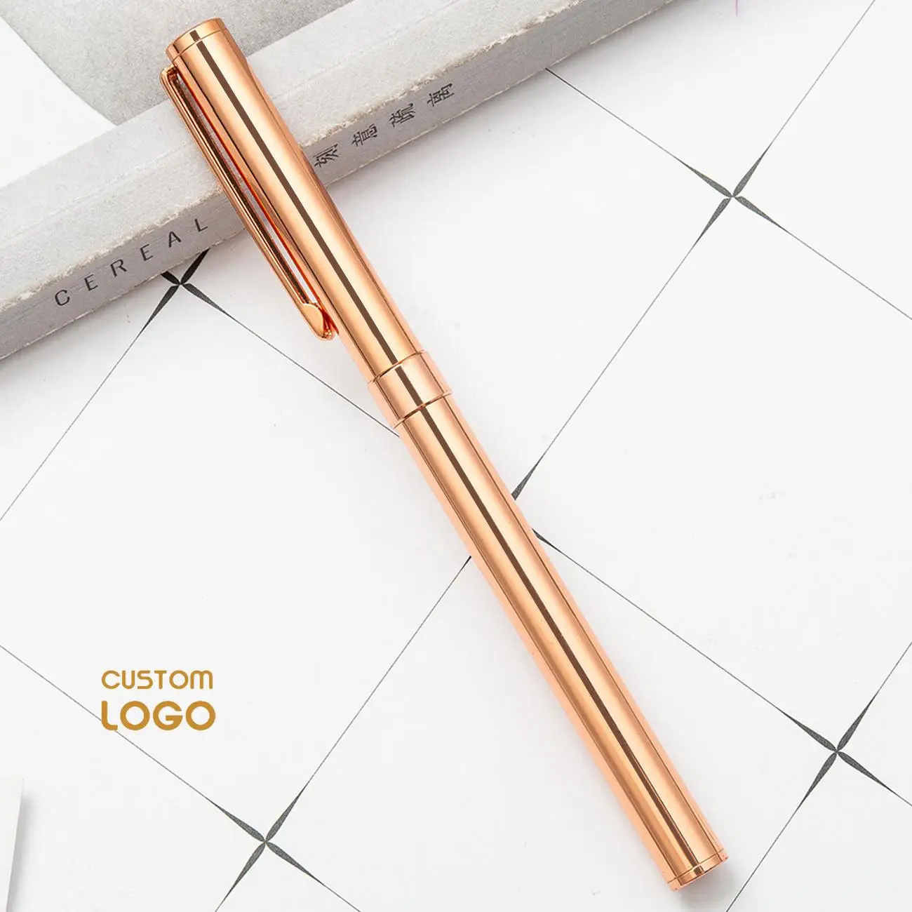 Personalized Customized Logo Pen Metal Custom Ballpoint Pen for Writing 0.7MM Refill Gift Stationery Office School Supplies
Personalized Customized Logo Pen Metal Custom Ballpoint Pen for Writing 0.7MM Refill Gift Stationery Office School Supplies
