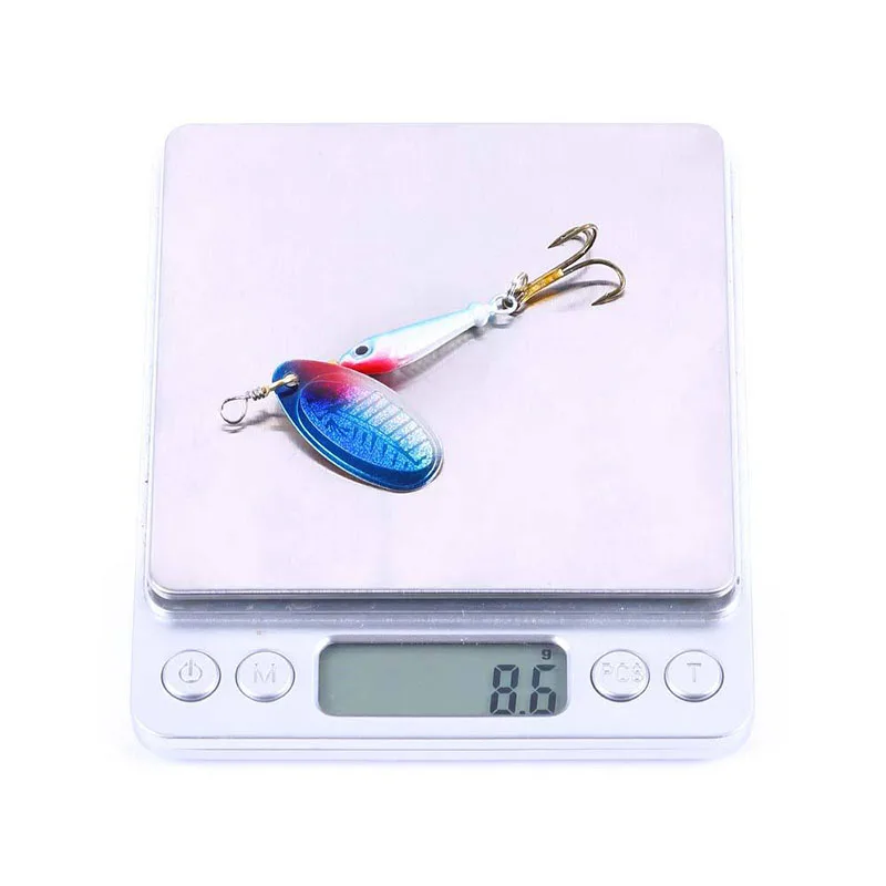 Artificial Composite Rotating 5pcs/set 5.5cm/9g Fishing Lure Sequins Metal Hard Bait 3D Simulation Eyes Wobblers Bionic Bait 6#
Artificial Composite Rotating 5pcs/set 5.5cm/9g Fishing Lure Sequins Metal Hard Bait 3D Simulation Eyes Wobblers Bionic Bait 6#