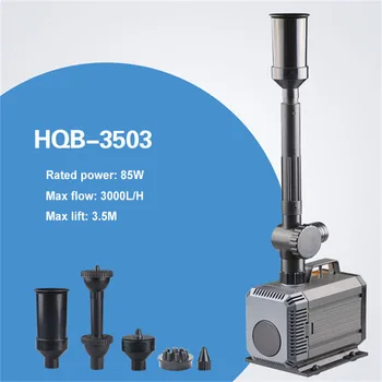 85W Multifunctional Fountain Water Pump 220V Water Fountain Pump 3000L/H 3.5M Lift Max
85W Multifunctional Fountain Water Pump 220V Water Fountain Pump 3000L/H 3.5M Lift Max