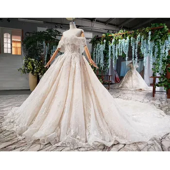 BGW 2173ht Off-the-shoulder Wedding Dress With Tail Heavy Handmade Bead Lace Wedding Gowns New Fashion Vestido De Novia Bohemio
BGW 2173ht Off-the-shoulder Wedding Dress With Tail Heavy Handmade Bead Lace Wedding Gowns New Fashion Vestido De Novia Bohemio