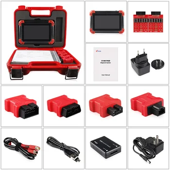 100% Original XTOOL X100 PAD Odometer Correction Tool Auto Key Programmer Professional Car Diagnostic tool with Special Function
100% Original XTOOL X100 PAD Odometer Correction Tool Auto Key Programmer Professional Car Diagnostic tool with Special Function