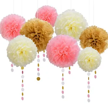 Birthday Party Decorations Kids Wedding Decorations Paper Pompon Silk Paper Pompon Flower Balls Home Decor For Wedding/Birthday
Birthday Party Decorations Kids Wedding Decorations Paper Pompon Silk Paper Pompon Flower Balls Home Decor For Wedding/Birthday