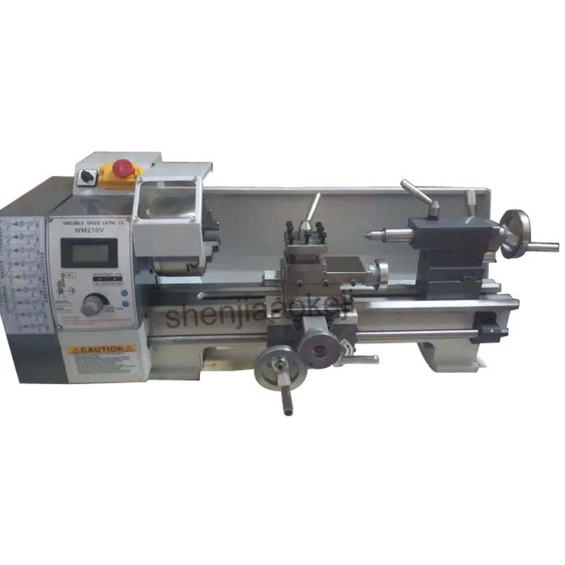 WM210V Small bench lathe brushless motor lathe 850W variable speed mini metal lathe machine 220V/110V
WM210V Small bench lathe brushless motor lathe 850W variable speed mini metal lathe machine 220V/110V