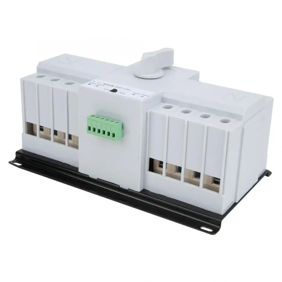 4P 63A AC 380V ATS Dual Power MCB Automatic Transfer Switch YXQ1-63/4P AC-33B Power Transfer Switch
4P 63A AC 380V ATS Dual Power MCB Automatic Transfer Switch YXQ1-63/4P AC-33B Power Transfer Switch