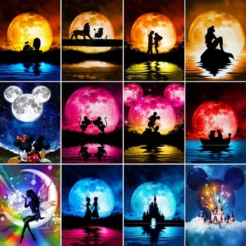 Diy 5D Diamond Embroidery Cartoon Princess Moon Diamond Painting Kit Set Cross Stitch Color Mosaic Animal Home Decoration Gift
Diy 5D Diamond Embroidery Cartoon Princess Moon Diamond Painting Kit Set Cross Stitch Color Mosaic Animal Home Decoration Gift