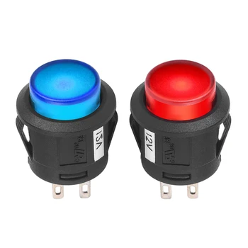 12V 20A Waterproof Lighted Round Rocker Button LED Switch 4 Pins On-Off Car Truck RV Rocker Switch Red Interior Accessories
12V 20A Waterproof Lighted Round Rocker Button LED Switch 4 Pins On-Off Car Truck RV Rocker Switch Red Interior Accessories