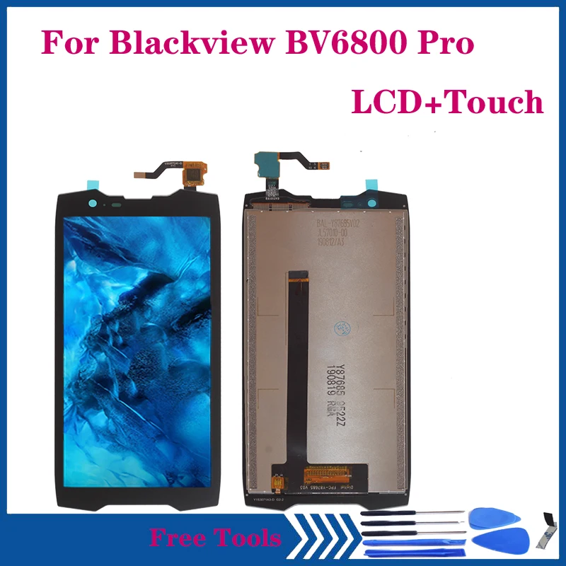 Original Display For Blackview BV6800 PRO Display LCD +Touch Screen Digitizer assembly for Blackview BV 6800 PRO Repair Kit
Original Display For Blackview BV6800 PRO Display LCD +Touch Screen Digitizer assembly for Blackview BV 6800 PRO Repair Kit