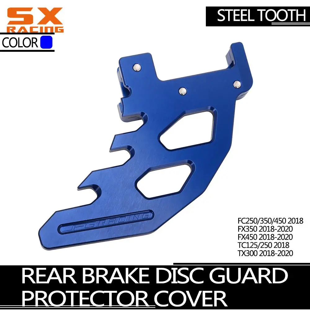 Motorcycle Rear Brake Disc Cover Guard Protector For Husqvarna FX350 FX450 TX300 2018-2020 FC250 FC350 FC450 TC125 TC250 2018
Motorcycle Rear Brake Disc Cover Guard Protector For Husqvarna FX350 FX450 TX300 2018-2020 FC250 FC350 FC450 TC125 TC250 2018