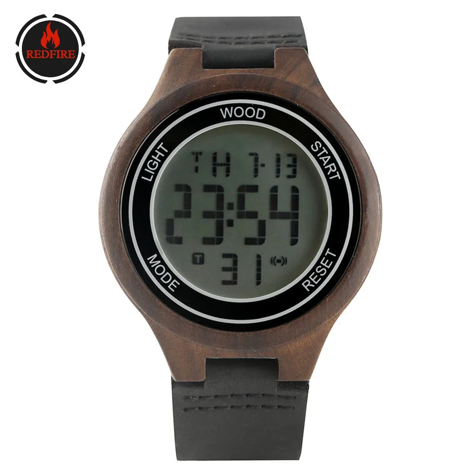 REDFIRE Business Fashion Wood Watch Touch Screen Men's Watches Calendar Display Digital Mens Watch Quartz Movement Leather Strap
REDFIRE Business Fashion Wood Watch Touch Screen Men's Watches Calendar Display Digital Mens Watch Quartz Movement Leather Strap