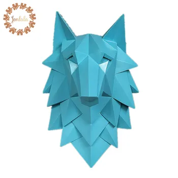 Geometry 3D Wolf Head Wall Decoration Hanging Wall Animal Head Resin Pendant Resin Wall Ornaments Home Accessories, Best Gift
Geometry 3D Wolf Head Wall Decoration Hanging Wall Animal Head Resin Pendant Resin Wall Ornaments Home Accessories, Best Gift