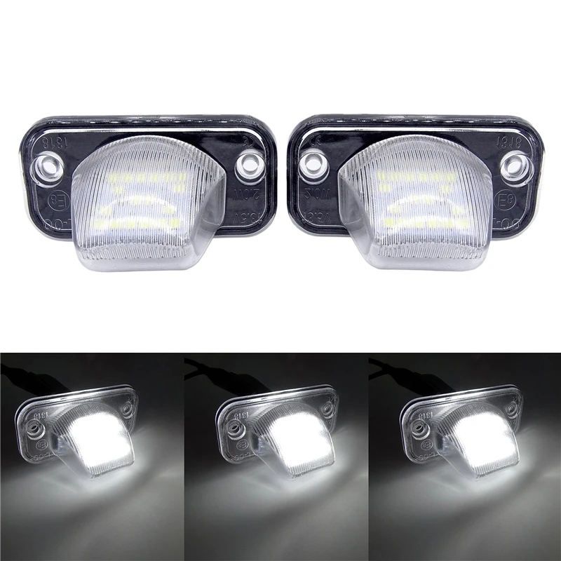 1 Pair LED Number License Plate Light For VW Transporter T4 / Caravelle MK4 / Multivan MK4 Jetta Passat B5 B6 Combi Eurova
1 Pair LED Number License Plate Light For VW Transporter T4 / Caravelle MK4 / Multivan MK4 Jetta Passat B5 B6 Combi Eurova
