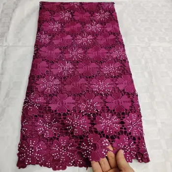 NaXiu African Lace Fabric Water Soluble Milk Silk Lace High Quality Nigerian Guipure Cord Lace Fabric For Wedding Sew
NaXiu African Lace Fabric Water Soluble Milk Silk Lace High Quality Nigerian Guipure Cord Lace Fabric For Wedding Sew