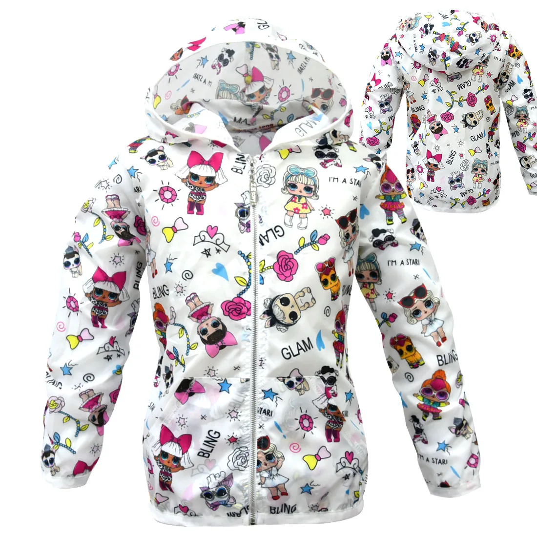 New Summer Spring Cartoon Kid Baby Girls Lol Clothing Hoodies Sun Protection Clothes Toddler Children Casual Beach Jackets Coats
New Summer Spring Cartoon Kid Baby Girls Lol Clothing Hoodies Sun Protection Clothes Toddler Children Casual Beach Jackets Coats