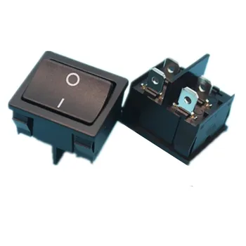 100PCS/LOT KCD5 21x24mm Black Rocker Switches 4 Pin Unilateral Reset Switch 6A/12A 250VAC Free shipping 
100PCS/LOT KCD5 21x24mm Black Rocker Switches 4 Pin Unilateral Reset Switch 6A/12A 250VAC Free shipping