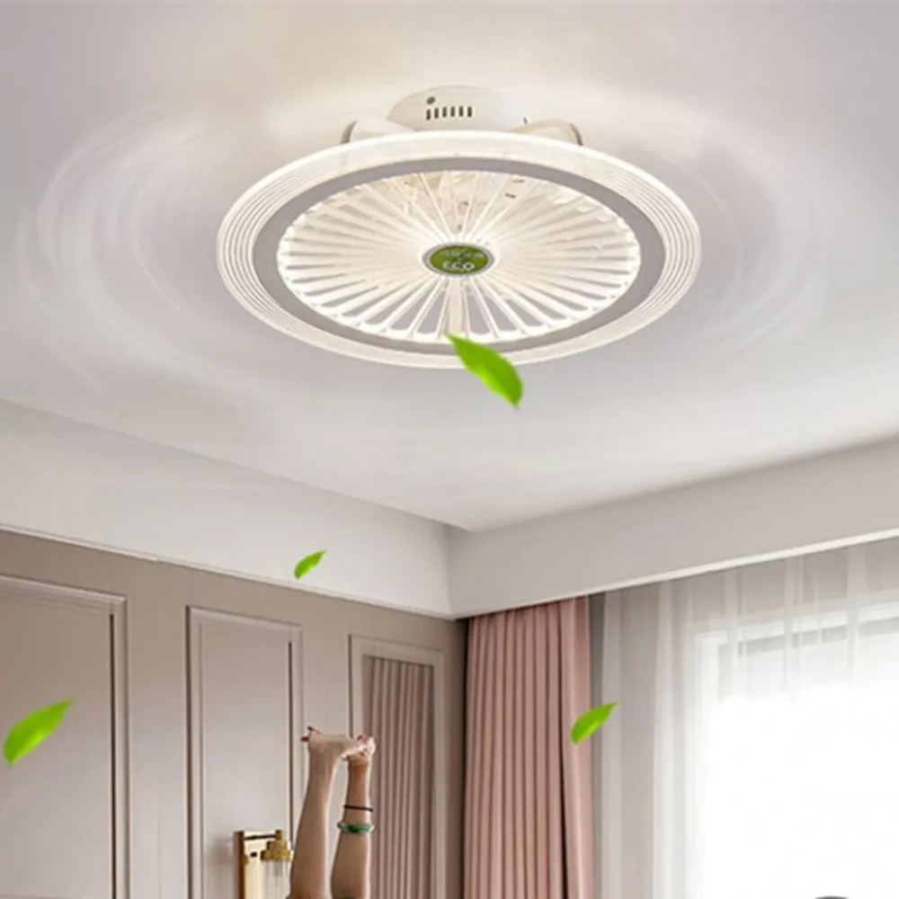 Фото App потолочный вентилятор лампа с подсветкой Декор для спальни - купить