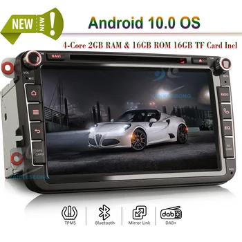 8" Android 10.0 Autoradio Car Stereo Bluetooth SatNav DVD GPS Radio DAB+ CarPlay+ for VW Passat Golf Tiguan Polo T5 Jetta Touran
8" Android 10.0 Autoradio Car Stereo Bluetooth SatNav DVD GPS Radio DAB+ CarPlay+ for VW Passat Golf Tiguan Polo T5 Jetta Touran