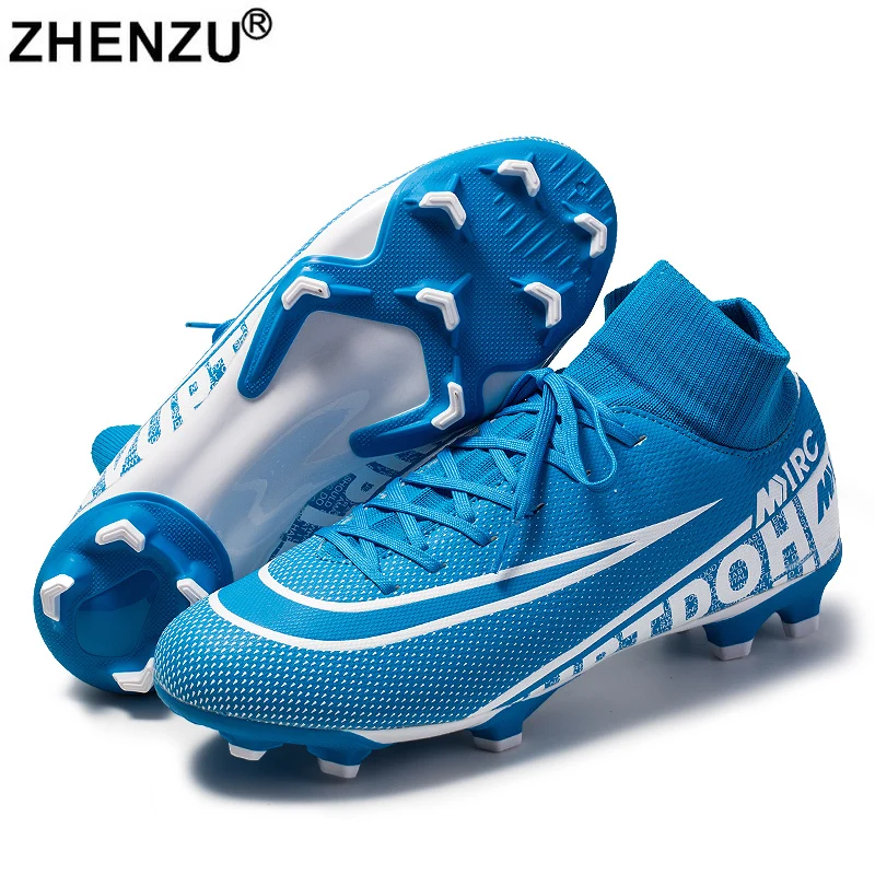 New Soccer Shoes FG AG Men Football Shoes Kids Soccer Cleats Training Football Boots High Ankle Sport Sneakers Mens Dropshipping
New Soccer Shoes FG AG Men Football Shoes Kids Soccer Cleats Training Football Boots High Ankle Sport Sneakers Mens Dropshipping