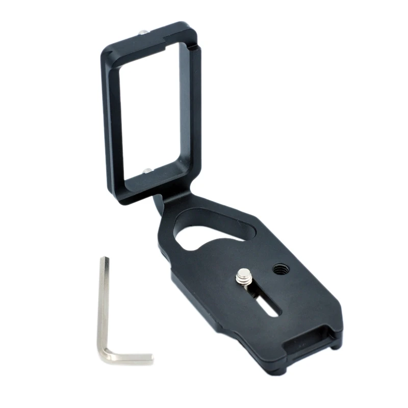 for Nikon D850 L Bracket QR Plate Quick Release Mount Holder Camera Grip RRS AS