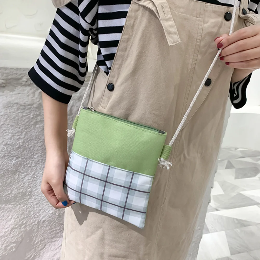 4 шт./компл. рюкзаки из парусины с ромашками в клетку школьный рюкзак для девочек