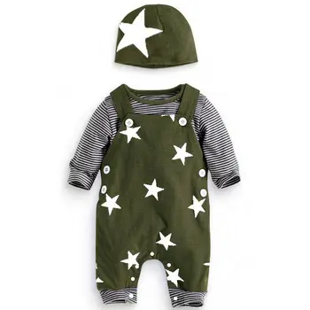 3PCS Newborn Baby Boys Clothes Set Autumn Winter Long Sleeve Tops T-shirt+Trousers Pants & Hat Casual Outfits Set 6M-3Y
3PCS Newborn Baby Boys Clothes Set Autumn Winter Long Sleeve Tops T-shirt+Trousers Pants & Hat Casual Outfits Set 6M-3Y