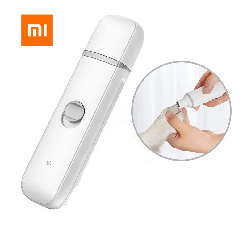 Original Xiaomi Pawbby Electric Pet Nail Cilppers Dog Nails Polish USB Rechargeable Scissors Grooming Trimmer | Электроника