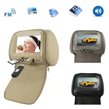 Universal 7 inches Automobile Car Headrest Monitor Rear Seat Entertainment Multimedia Player General AV USB SD MP4
Universal 7 inches Automobile Car Headrest Monitor Rear Seat Entertainment Multimedia Player General AV USB SD MP4