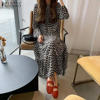 Elegant Printed Maxi Dress Women's Spring Sundress 2020 ZANZEA Bohemian Long Sleeve Shirt Vestidos Female Button Robe Plus Size
Elegant Printed Maxi Dress Women's Spring Sundress 2020 ZANZEA Bohemian Long Sleeve Shirt Vestidos Female Button Robe Plus Size