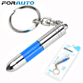 

FORAUTO Keychains Car Key Rings Anti Static Car Accessories Interior Accessories Bullet Discharger Fashion Jewelry Car-styling