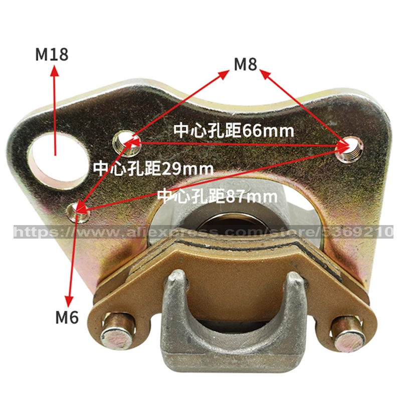 Rear Brake Caliper For Polaris Magnum Sportsman 500 W/Pads Motorcycle Disc Hydraulic Brake Bump Caliper 1996-2001
Rear Brake Caliper For Polaris Magnum Sportsman 500 W/Pads Motorcycle Disc Hydraulic Brake Bump Caliper 1996-2001