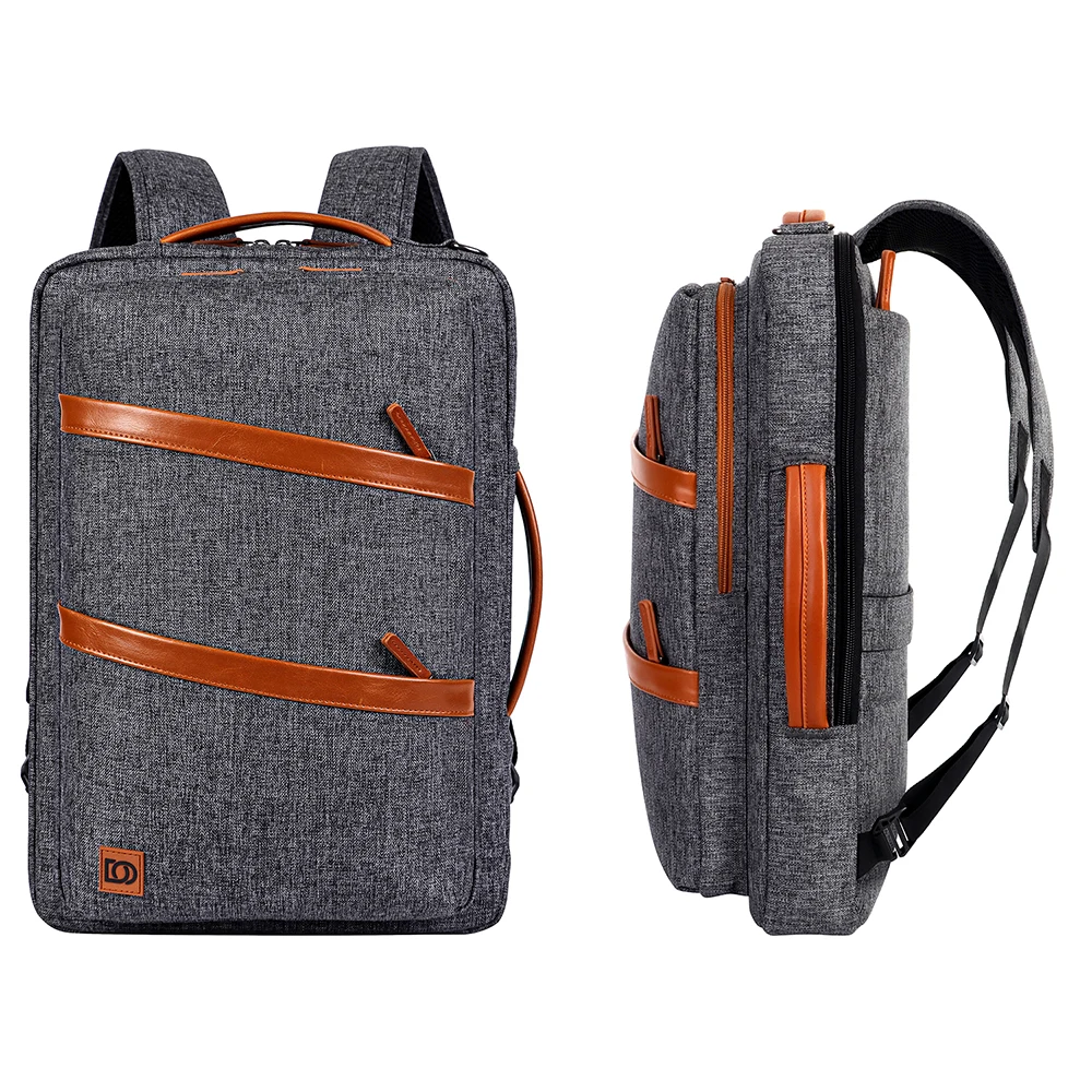 Side view of Multi-Functional Laptop Backpack for Business Women & Men Fits