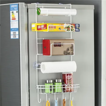 Multifunctional Refrigerator Rack Side Wall Hanging Rack Refrigerator Kitchen Shelf Storage Rack Refrigerator Sidewall Holder Mu
Multifunctional Refrigerator Rack Side Wall Hanging Rack Refrigerator Kitchen Shelf Storage Rack Refrigerator Sidewall Holder Mu