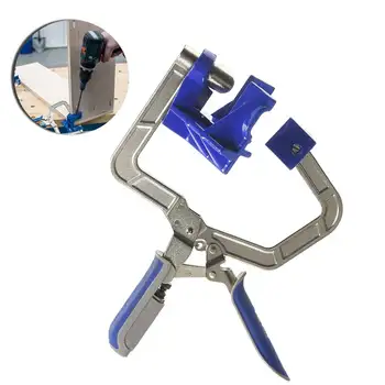 Woodworking Hand Tools 90 Degree Corner Joints and T Joints Tool Clamp Right Angle Woodworking Frame Clamp Fit Tool
Woodworking Hand Tools 90 Degree Corner Joints and T Joints Tool Clamp Right Angle Woodworking Frame Clamp Fit Tool