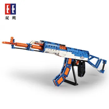 498PCS Building Block C81001 for Assemble AK-47 Assault Rifle Serise Blocks Party Interaction Game Educational Kids Toy
498PCS Building Block C81001 for Assemble AK-47 Assault Rifle Serise Blocks Party Interaction Game Educational Kids Toy