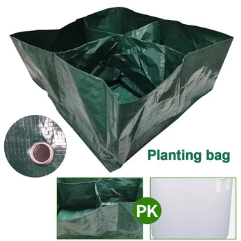 4 Divided Grids Nursery Pot Durable Flower Vegetable Waterproof Planting Container Grow Bag Practical Raised Garden Bed Large
4 Divided Grids Nursery Pot Durable Flower Vegetable Waterproof Planting Container Grow Bag Practical Raised Garden Bed Large