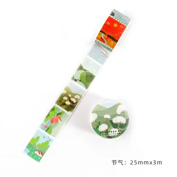 2.5cm*3m Solar terms Stamp Washi Tape DIY Decoration Sticker Scrapbooking Diary Adhesive Masking Tape stationery school supply
2.5cm*3m Solar terms Stamp Washi Tape DIY Decoration Sticker Scrapbooking Diary Adhesive Masking Tape stationery school supply