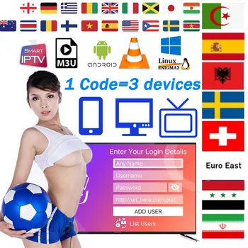 World Tv Box M3u 14M warranty support 1/2/3device Arabic Albania Poland Dutch Sweden Canada UK USA Spian IPTV no channel include
World Tv Box M3u 14M warranty support 1/2/3device Arabic Albania Poland Dutch Sweden Canada UK USA Spian IPTV no channel include