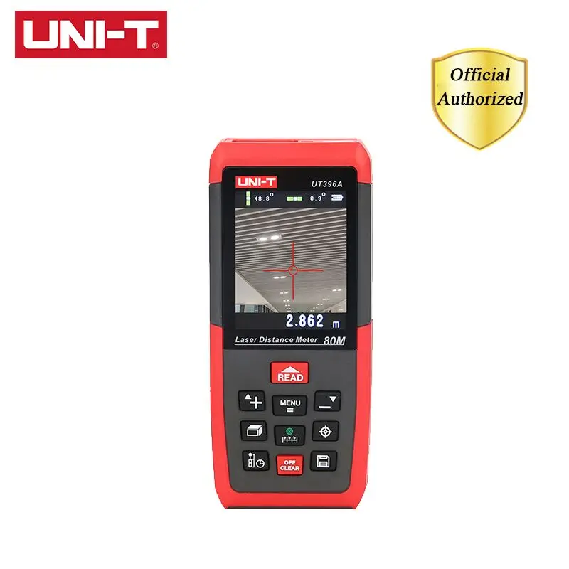 UNI-T UT396A/UT396B Laser Distance Meter 80M 120M Camera Infrared Measuring Instrument Area/Volume Data Storage
UNI-T UT396A/UT396B Laser Distance Meter 80M 120M Camera Infrared Measuring Instrument Area/Volume Data Storage