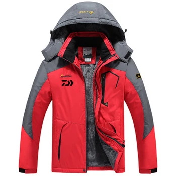2020 Daiwa DAWA Fishing Clothing Winter Men Autumn Winter Waterproof Warm Fishing Jackets Patchwork Hooded Mountaineering Suits 
2020 Daiwa DAWA Fishing Clothing Winter Men Autumn Winter Waterproof Warm Fishing Jackets Patchwork Hooded Mountaineering Suits