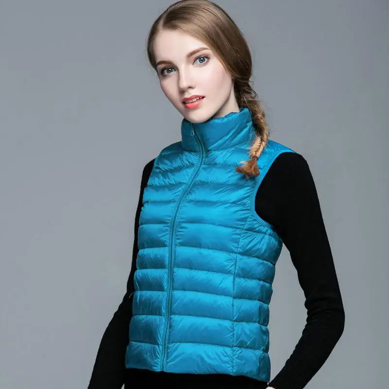 Female Sleeveless Vest Jacket Warm Down Jacket Women Sleeveless Jackets Winter Women Down Vest Fashion Women Plus Size Vest
Female Sleeveless Vest Jacket Warm Down Jacket Women Sleeveless Jackets Winter Women Down Vest Fashion Women Plus Size Vest