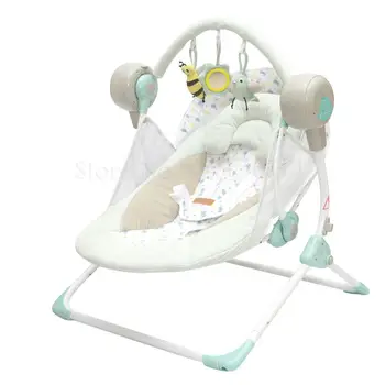 Baby Electric Rocking Chair Cradle Bed Baby Soothing Recliner Rocking Chair Increase Automatic Bluetooth Music Electric Swing
Baby Electric Rocking Chair Cradle Bed Baby Soothing Recliner Rocking Chair Increase Automatic Bluetooth Music Electric Swing