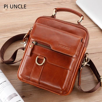 Piuncle Brand New Men Small Shoulder Messenger Crossbody Bags Male Casual Cell Phone Pouch Handbag Genuine Leather Business Tote
Piuncle Brand New Men Small Shoulder Messenger Crossbody Bags Male Casual Cell Phone Pouch Handbag Genuine Leather Business Tote