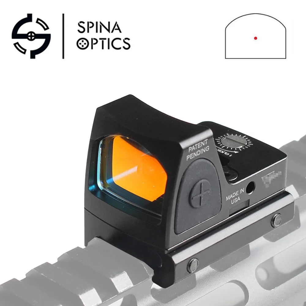 Mini RMR Red Dot Sight Collimator Glock / Rifle Reflex Sight Scope fit 20mm Weaver Rail For Airsoft Hunting Rifle
Mini RMR Red Dot Sight Collimator Glock / Rifle Reflex Sight Scope fit 20mm Weaver Rail For Airsoft Hunting Rifle