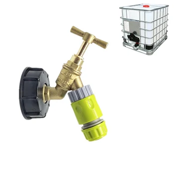 1pc IBC Tank Cap With Brass Tap & 1/2" Connector Water Butt Fuel Storage S60*6 Household Tool Parts
1pc IBC Tank Cap With Brass Tap & 1/2" Connector Water Butt Fuel Storage S60*6 Household Tool Parts