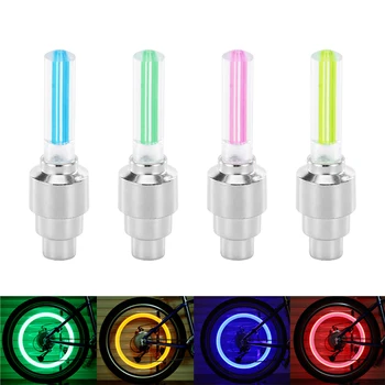 2PCS LED Light Tire Valve Cap Flash Light Cycling Tyre Wheel Lights LED Wheel Cover Lamp Tyre Valve Wheel Lights With Battery
2PCS LED Light Tire Valve Cap Flash Light Cycling Tyre Wheel Lights LED Wheel Cover Lamp Tyre Valve Wheel Lights With Battery