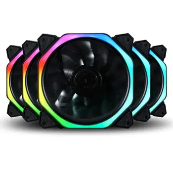1PC 12cm Double Aperture Multi-colored Silent LED Computer Case PC Cooling Fan 12V Cooling Fan
1PC 12cm Double Aperture Multi-colored Silent LED Computer Case PC Cooling Fan 12V Cooling Fan