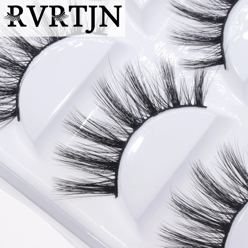 5 pairs of long eyelashes true mink eyelashes extend eyelashes handmade makeup tools
5 pairs of long eyelashes true mink eyelashes extend eyelashes handmade makeup tools