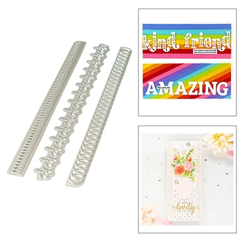 2020 Hot Beautiful Banner Border Lace Decorative Mould Metal Cutting Dies For and Crafts Scrapbooking Foil Card Making no stamps
2020 Hot Beautiful Banner Border Lace Decorative Mould Metal Cutting Dies For and Crafts Scrapbooking Foil Card Making no stamps