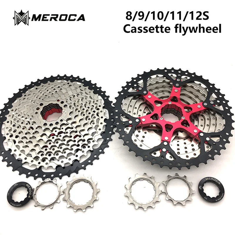 Кассета для велосипеда MEROCA деталь горного 8s 9s 10s 11s 12 Скоростей 11 32T 36T 42T 46T